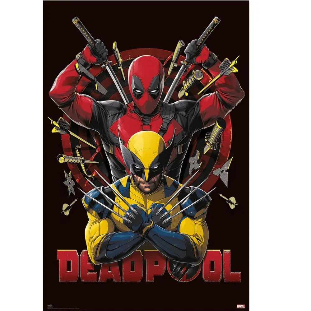 Deadpool & Wolverine 61 x 91.5cm Maxi Poster product image 1, provided for visual reference and product detail review