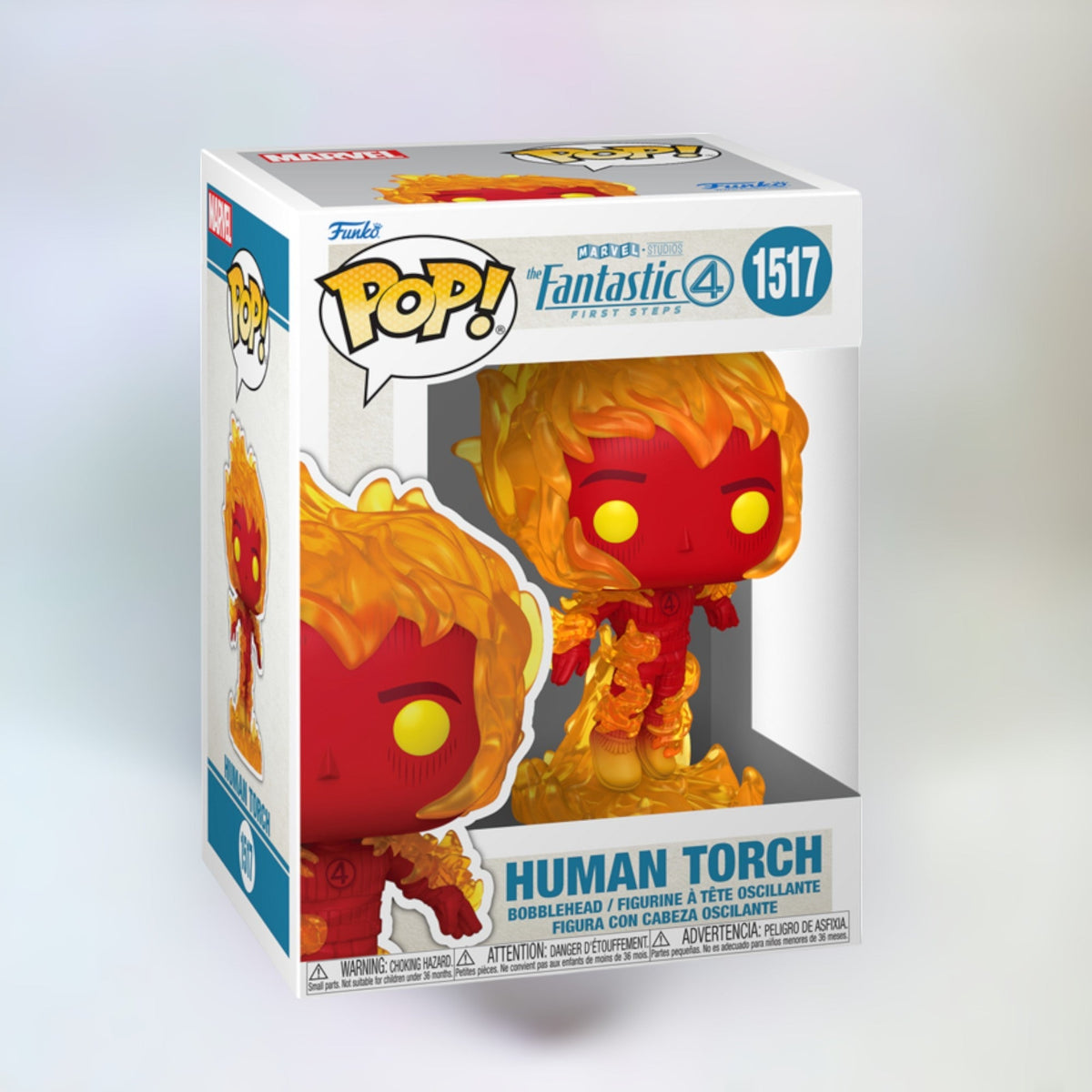Human Torch Funko Pop product image 1, provided for visual reference and product detail review