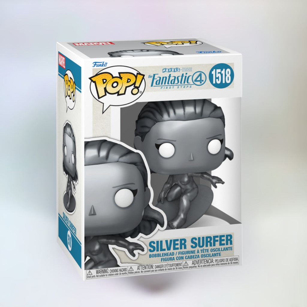 Silver Surfer Funko Pop product image 1, provided for visual reference and product detail review