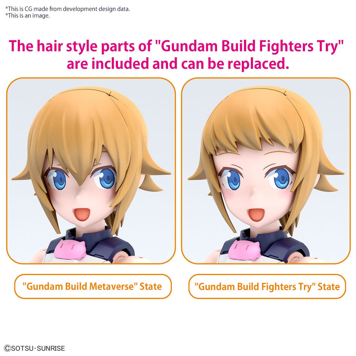 Gundam 1/144 HGBM #10 Figure-rise Standard Avatar Fumina Model Kit product image 11, provided for visual reference and