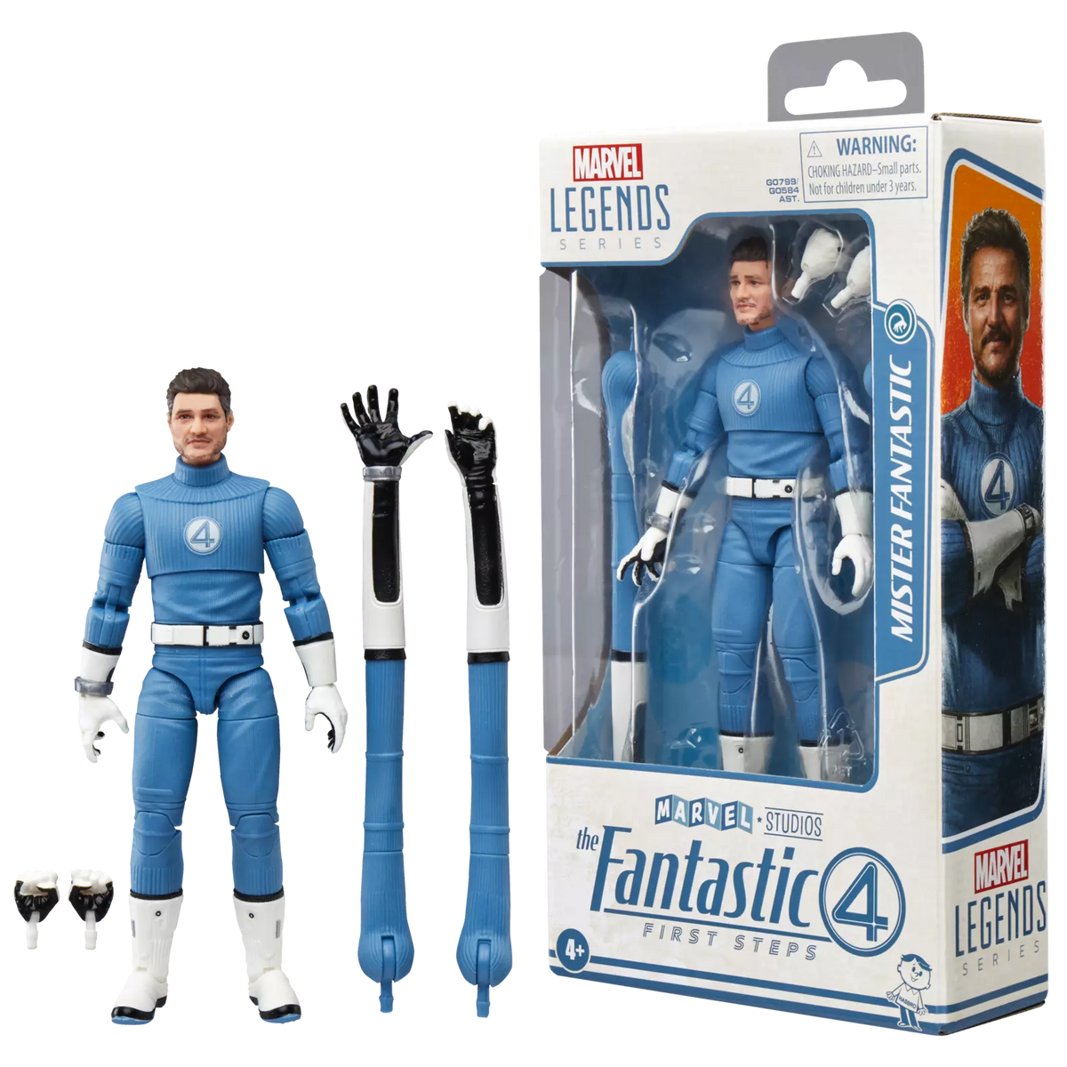 Marvel Legends Series Mister Fantastic product image 8, provided for visual reference and product detail review