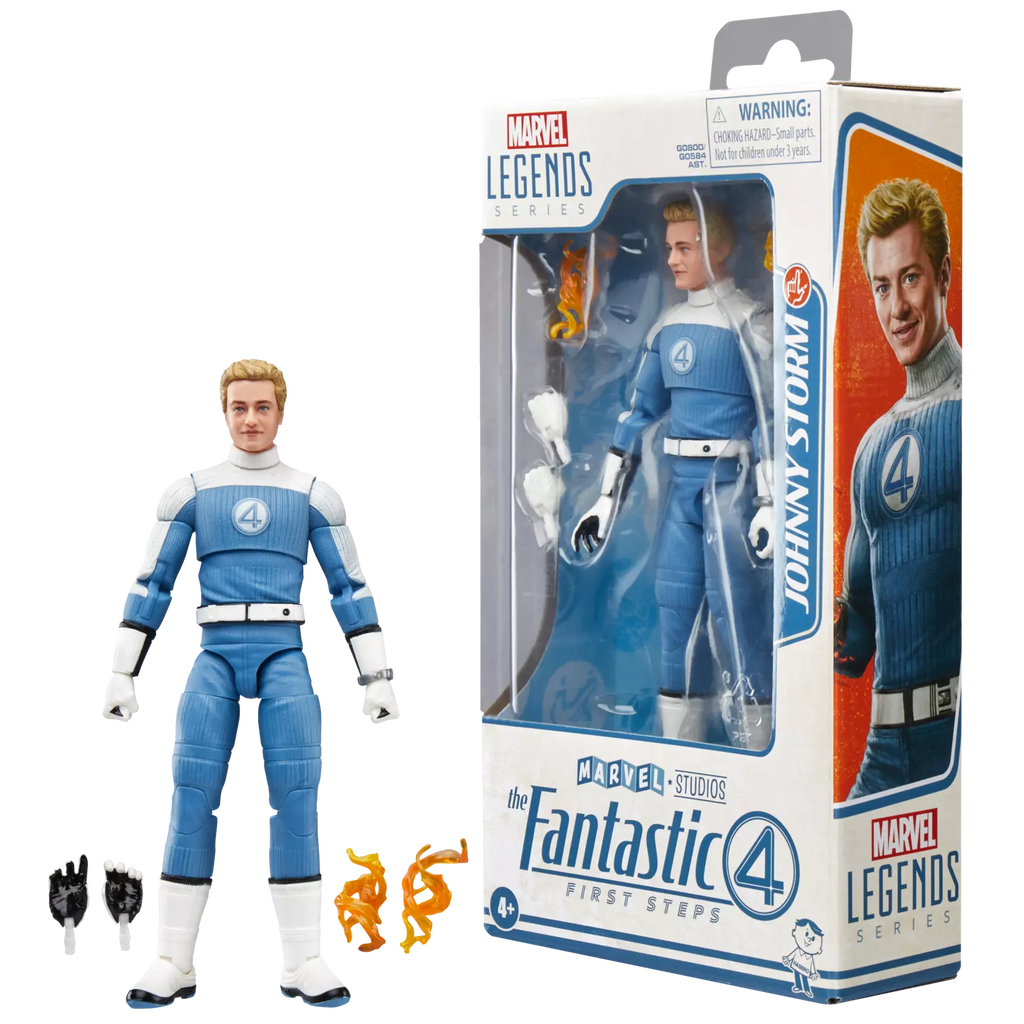 Marvel Legends Series Johnny Storm product image 9, provided for visual reference and product detail review