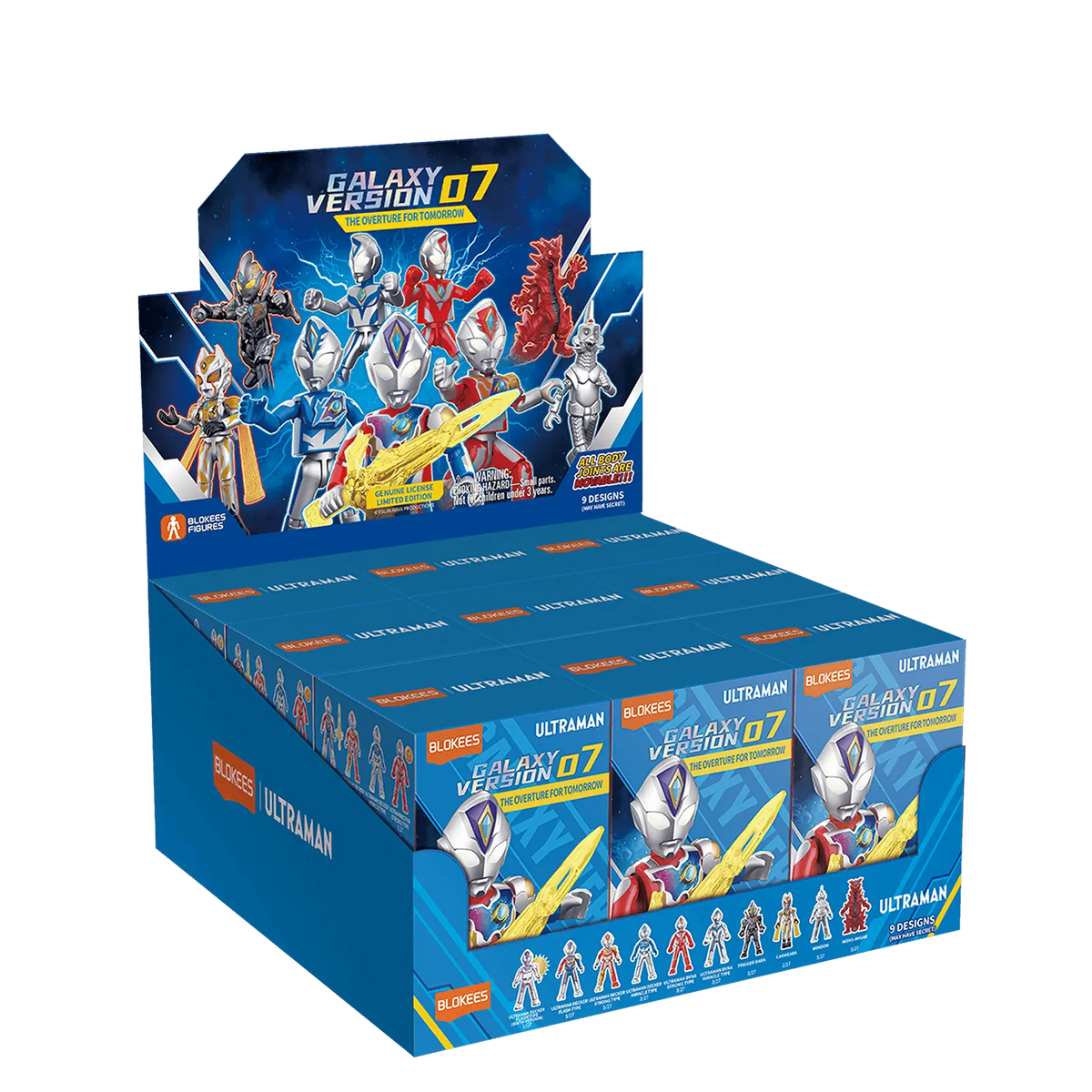 Blokees Ultraman Galaxy Version 07: The Overture For Tomorrow product image 1, provided for visual reference and product