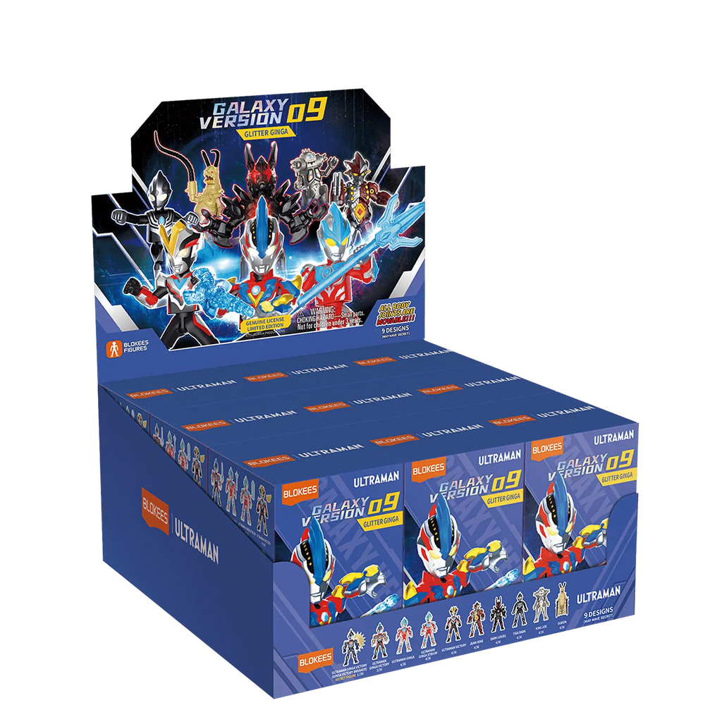 Blokees Ultraman Galaxy Version 09 Glitter Ginga product image 1, provided for visual reference and product detail review
