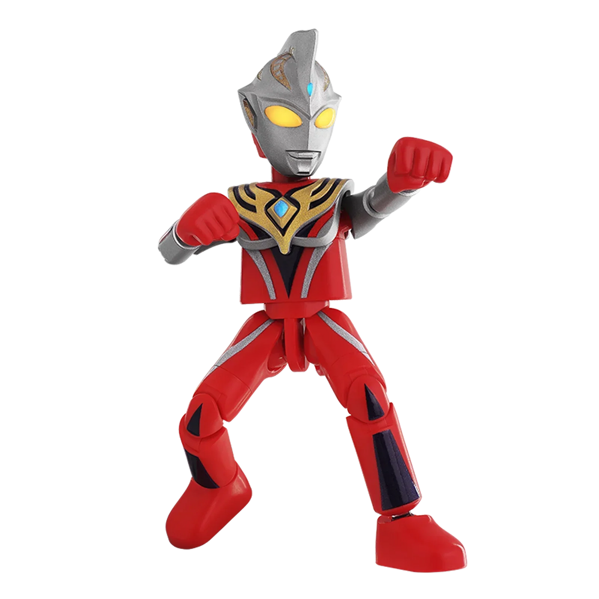 Blokees Ultraman Galaxy Version 16 Fusion and Rebirth product image 5, provided for visual reference and product detail