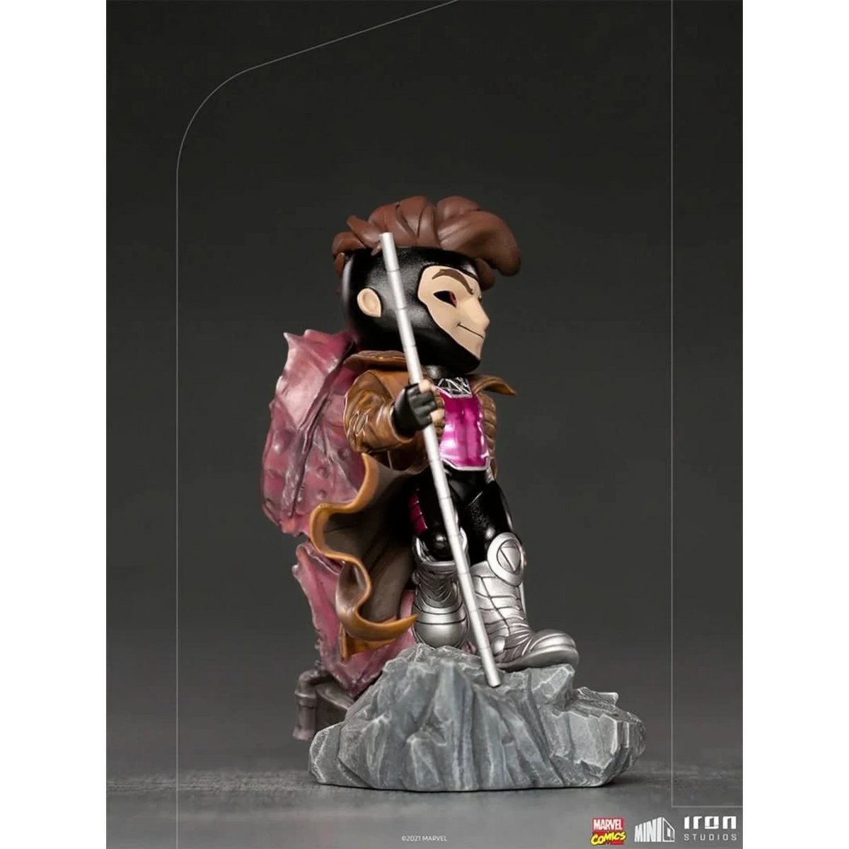 Gambit X-Men Minico Statue - Iron Studios product image 6, provided for visual reference and product detail review