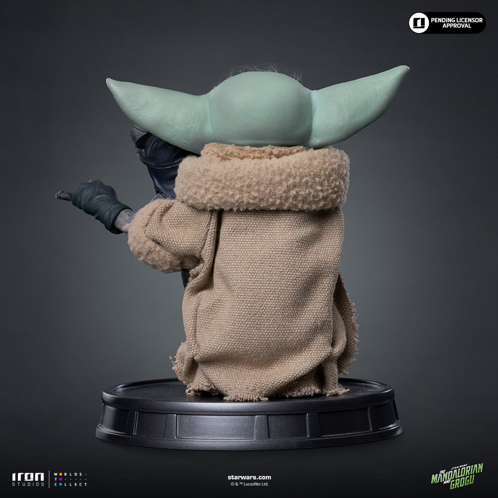 Grogu No Squeezy Statue - Iron Studios Mandalorian and Grogu Collection product image 4, provided for visual reference and