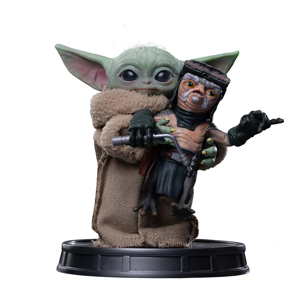 Grogu No Squeezy Statue - Iron Studios Mandalorian and Grogu Collection product image 1, provided for visual reference and