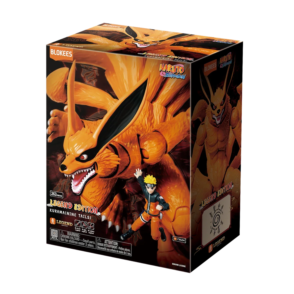 Blokees | NARUTO SHIPPUDEN Legend Edition 01 Kurama (Nine Tails) product image 6, provided for visual reference and product