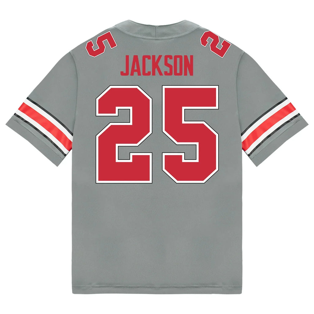 Bo Jackson Ohio State Buckeyes Jersey – Grey product image 1