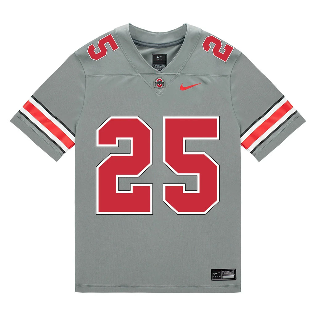 Bo Jackson Ohio State Buckeyes Jersey – Grey product image 2