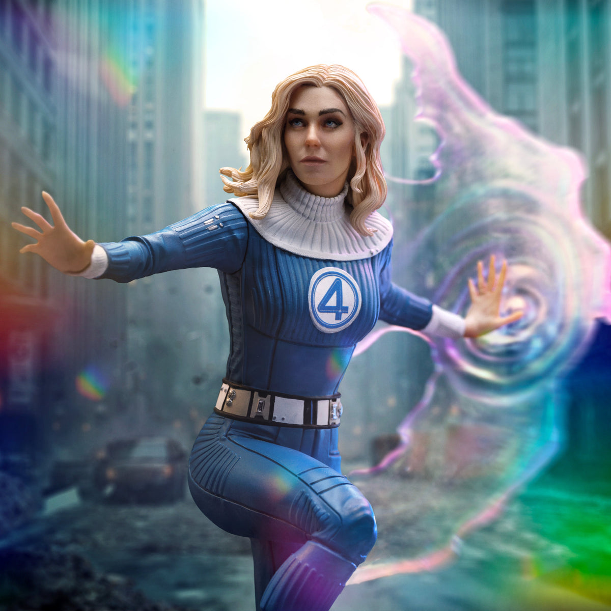 Invisible Woman - The Fantastic Four: First Steps - Art Scale 1/10 Statue product image 5, provided for visual reference and