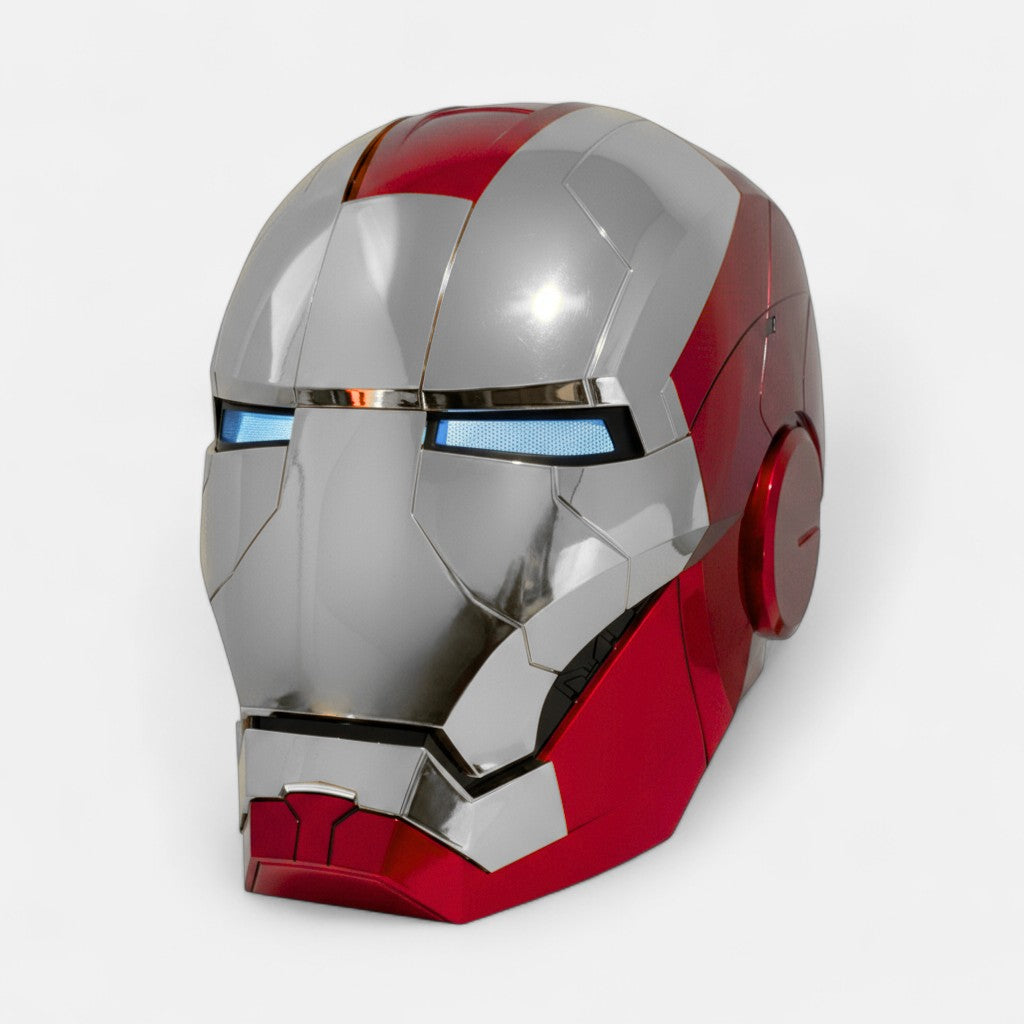 Iron Man MK5 Helmet Silver Edition with Voice Control product image 3, provided for visual reference and product detail