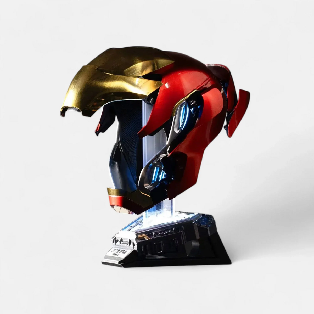 Iron Man MK50 Helmet Stand product image 2, provided for visual reference and product detail review