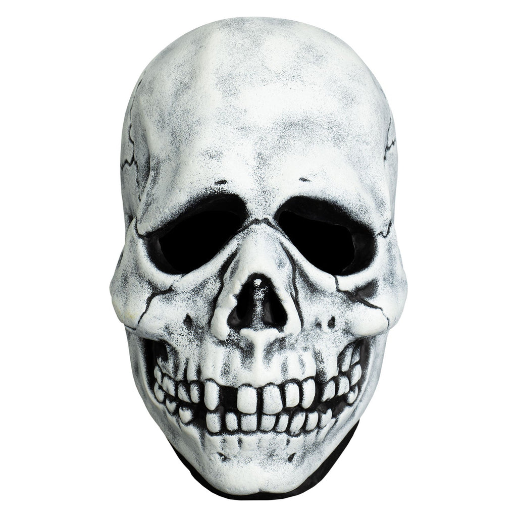 Don Post - White Skull Mask (Vinyl) product image 1, provided for visual reference and product detail review