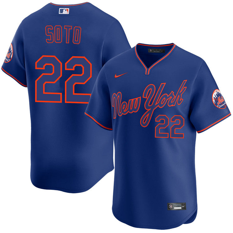 Juan Soto New York Mets 2025 Alternate Player Jersey - Royal product image 1