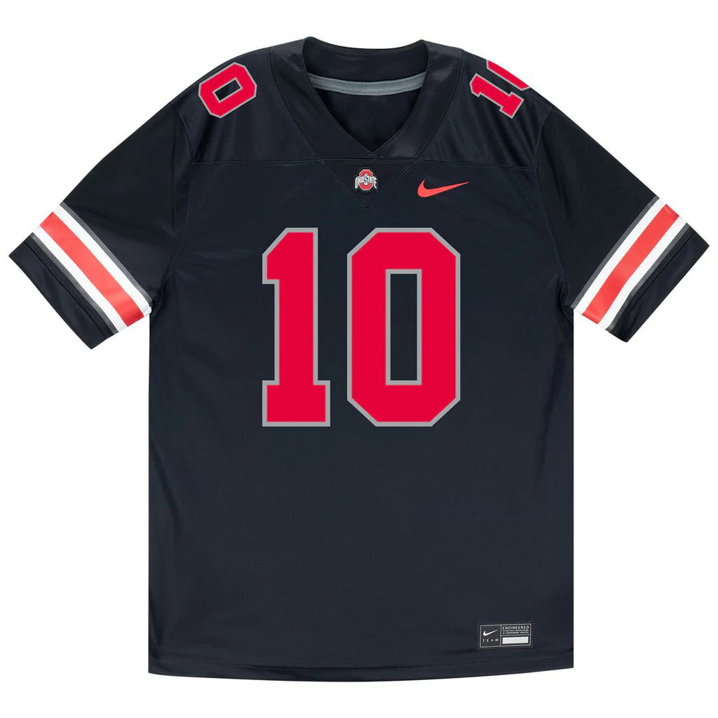 Julian Sayin Ohio State Buckeyes Jersey – Black product image 2