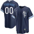 Custom Kansas City Royals Connect Jersey - Navy product image 1