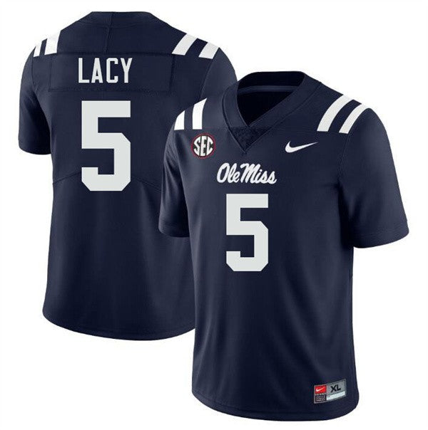 Kewan Lacy Ole Miss Rebels Jersey - Navy product image 1