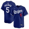 Freddie Freeman Los Angeles Dodgers Player Jersey - Blue product image 1