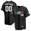 Custom Los Angeles Dodgers Mexico Jersey - Black product image 1