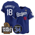Yoshinobu Yamamoto Los Angeles Dodgers 2024 World Series product image 1