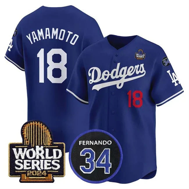 Yoshinobu Yamamoto Los Angeles Dodgers 2024 World Series product image 1