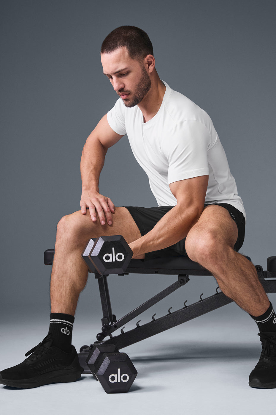 Conquer Reform Crewneck Short Sleeve - White product image 5, provided for visual reference and product detail review