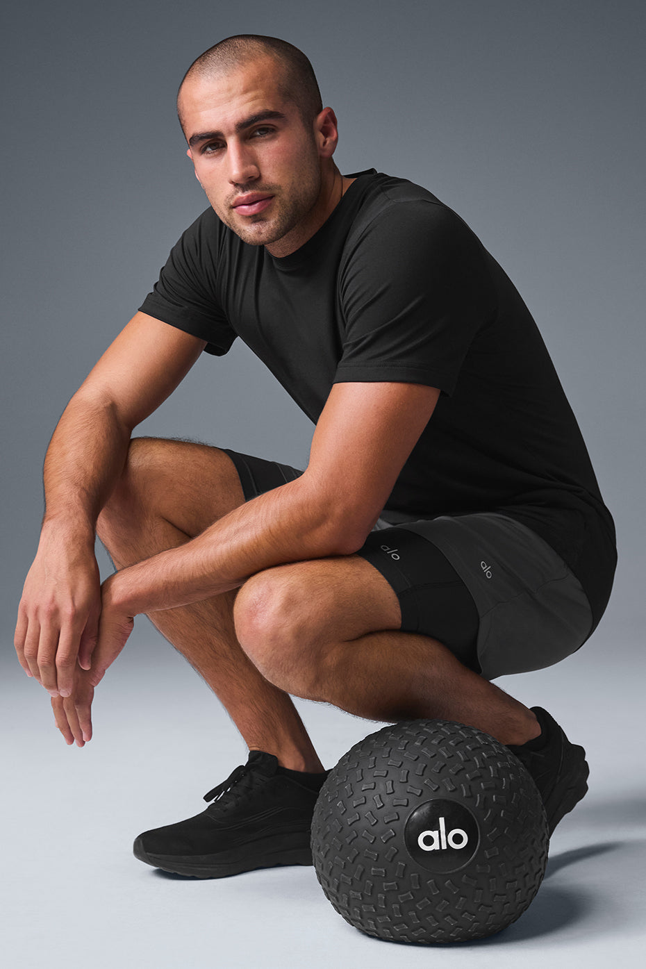 Conquer Reform Crewneck Short Sleeve - Black product image 4, provided for visual reference and product detail review