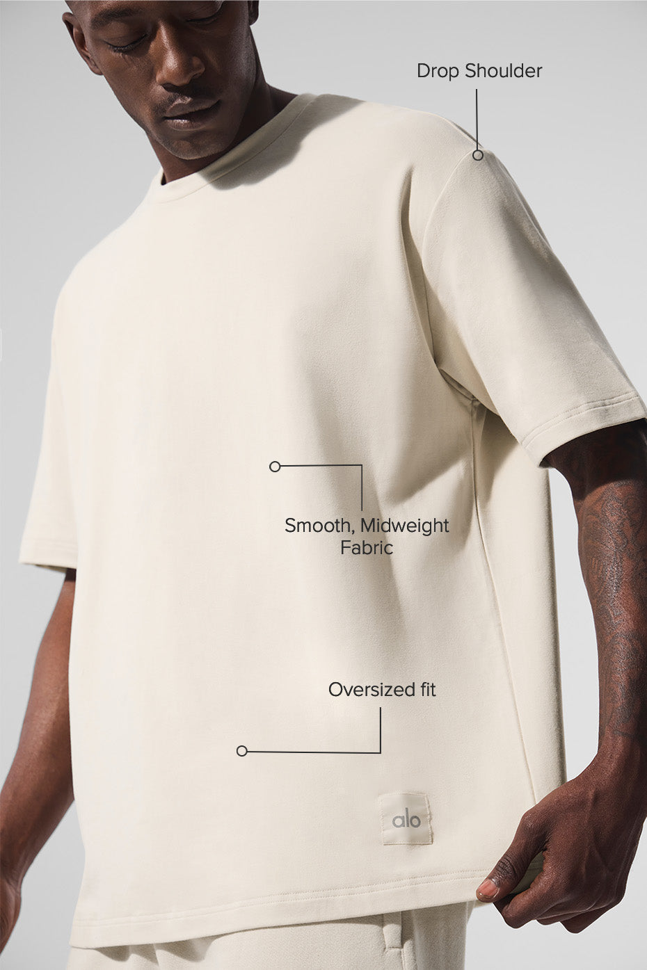 Double Take Short Sleeve - Bone product image 2, provided for visual reference and product detail review