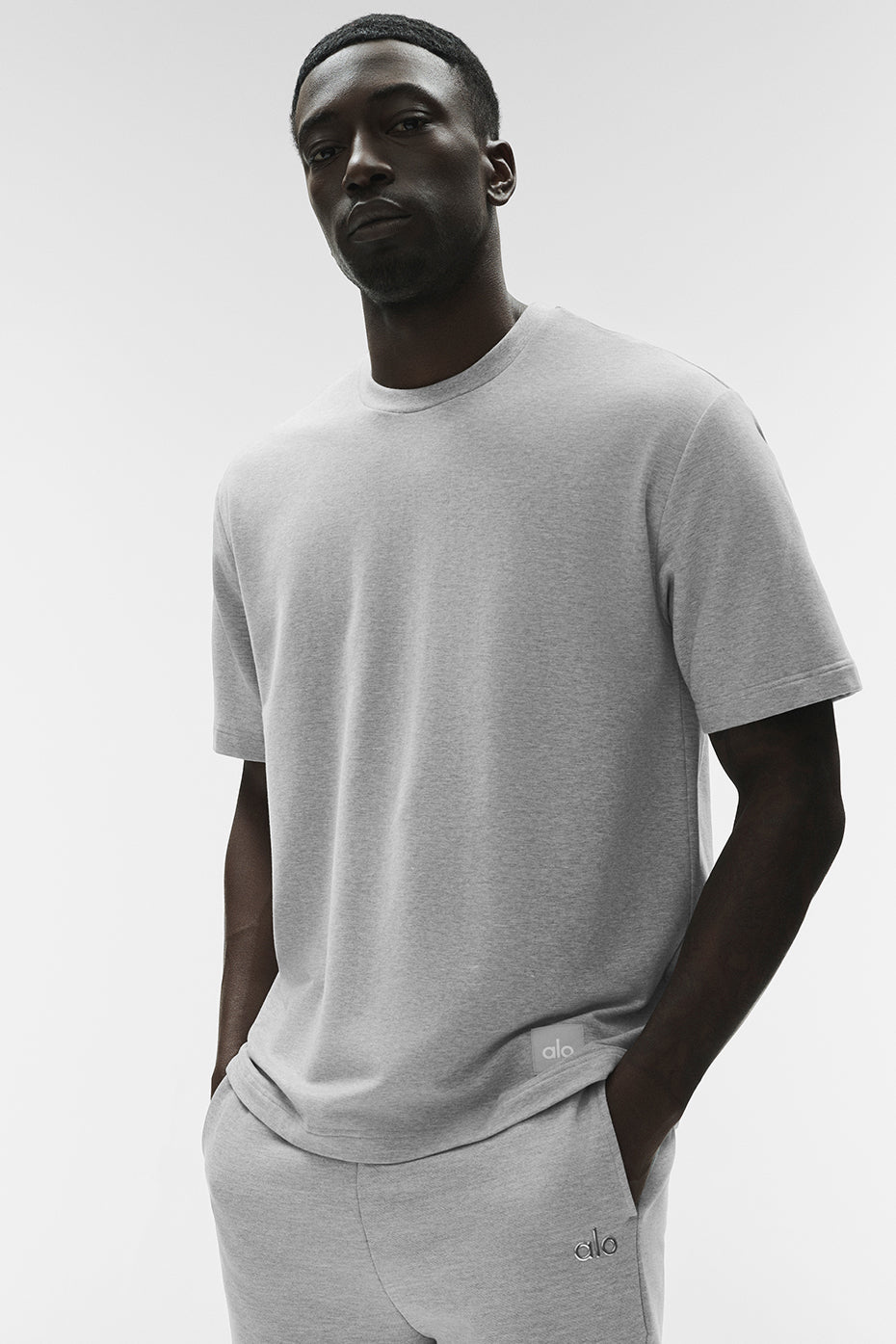 Double Take Short Sleeve - Athletic Heather Grey product image 1, provided for visual reference and product detail review