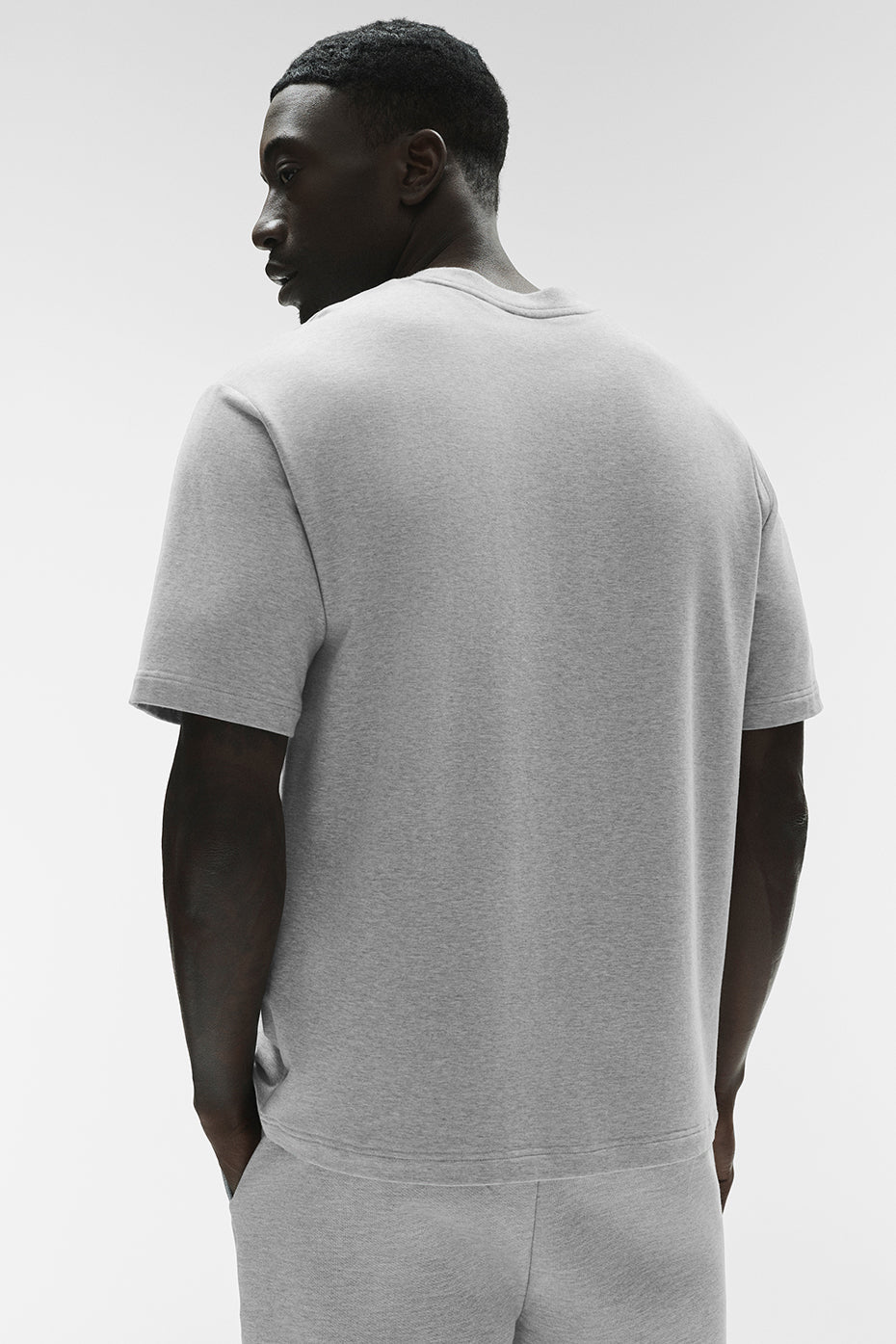 Double Take Short Sleeve - Athletic Heather Grey product image 3, provided for visual reference and product detail review