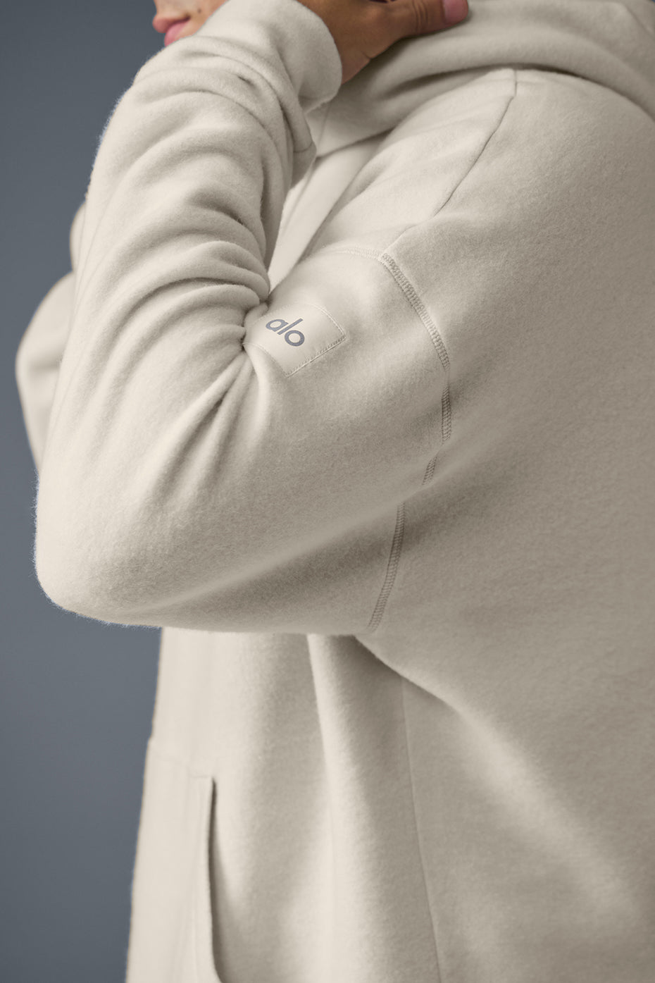 Triumph Restore Hoodie - Bone product image 3, provided for visual reference and product detail review