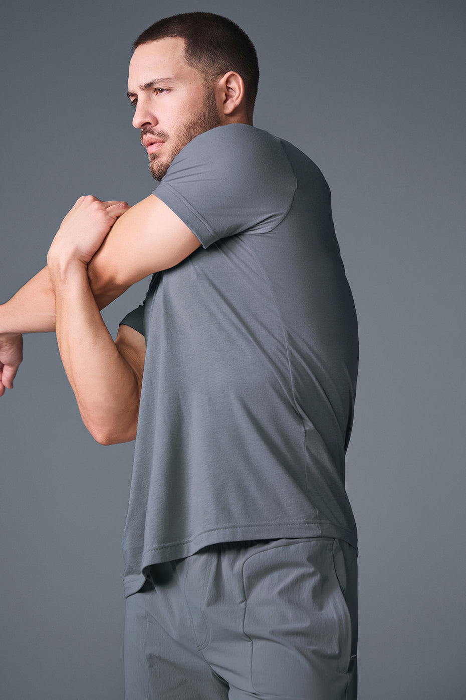 Triumph T-Shirt - Steel Grey product image 4, provided for visual reference and product detail review