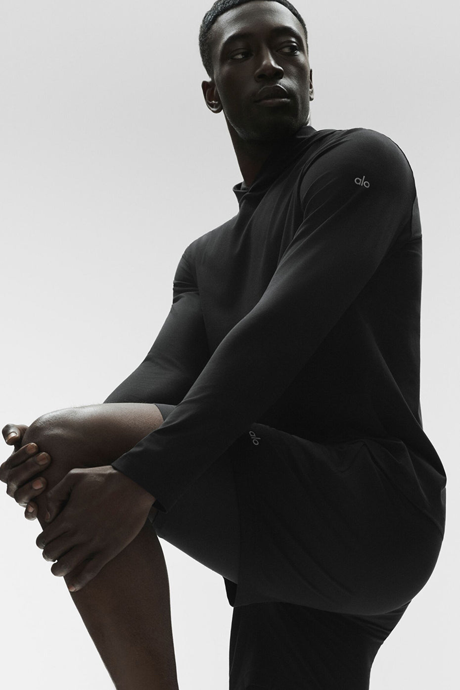 Conquer Reform Long Sleeve With Hood - Black product image 4, provided for visual reference and product detail review