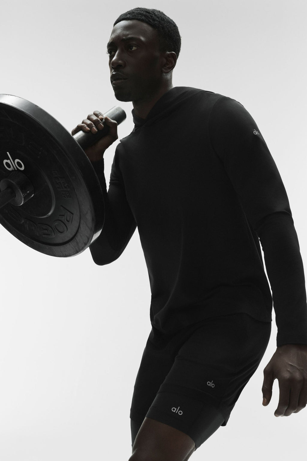 Conquer Reform Long Sleeve With Hood - Black product image 1, provided for visual reference and product detail review