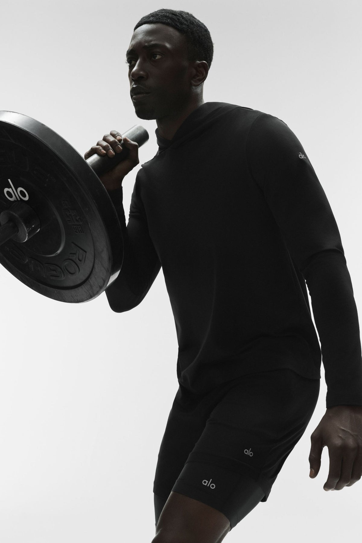 Conquer Reform Long Sleeve With Hood - Black product image 1, provided for visual reference and product detail review