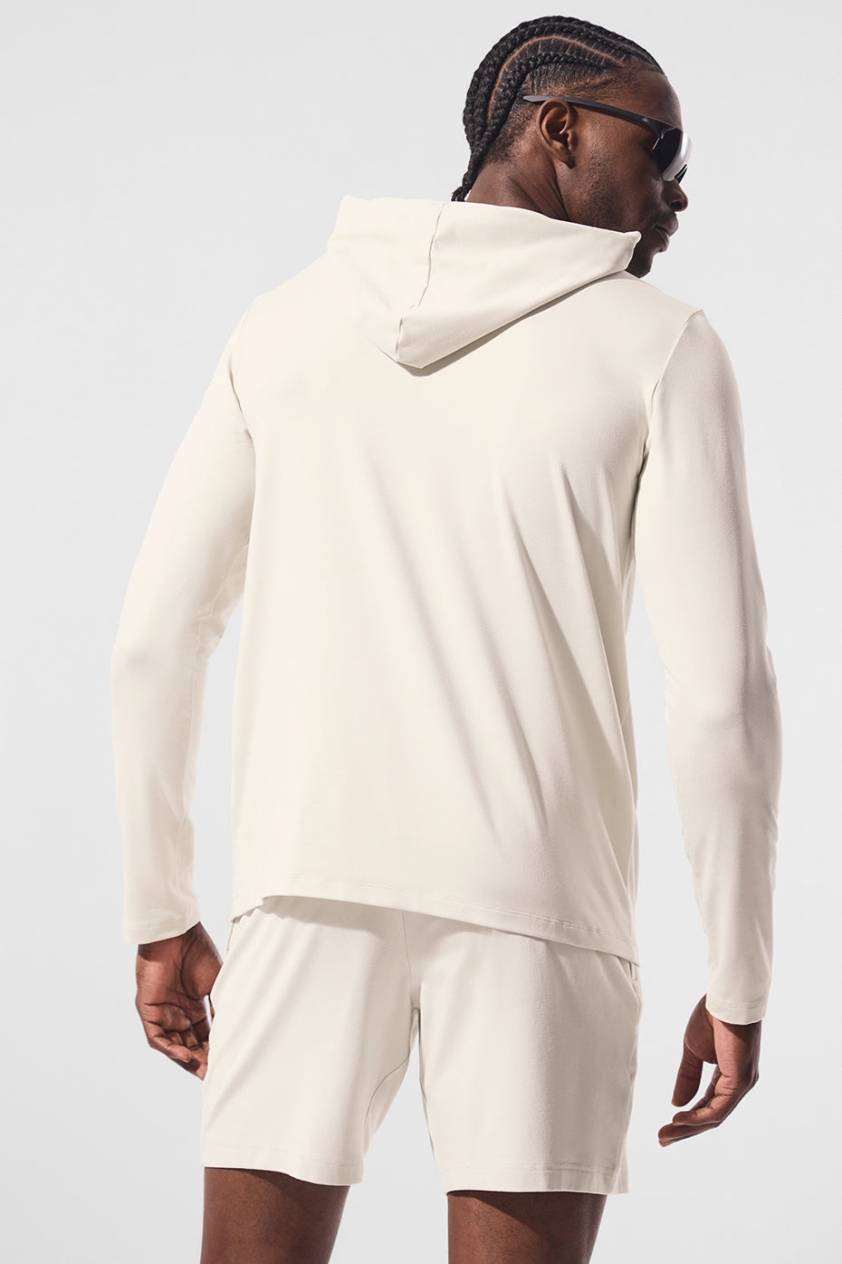Conquer Reform Long Sleeve With Hood - Bone product image 3, provided for visual reference and product detail review