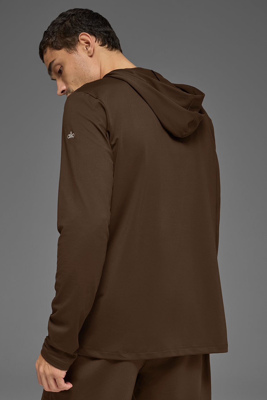 Conquer Reform Long Sleeve With Hood - Espresso product image 3, provided for visual reference and product detail review