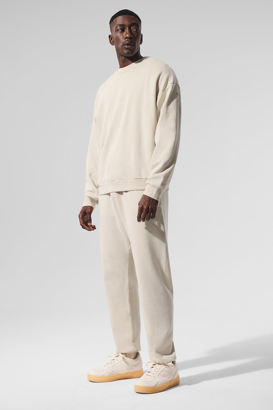 Chill Crew Neck Pullover - Bone product image 5, provided for visual reference and product detail review