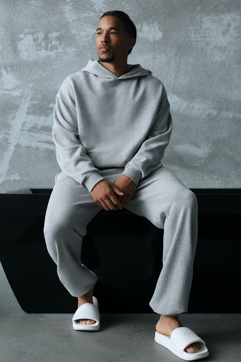 Chill Hoodie - Athletic Heather Grey product image 1, provided for visual reference and product detail review