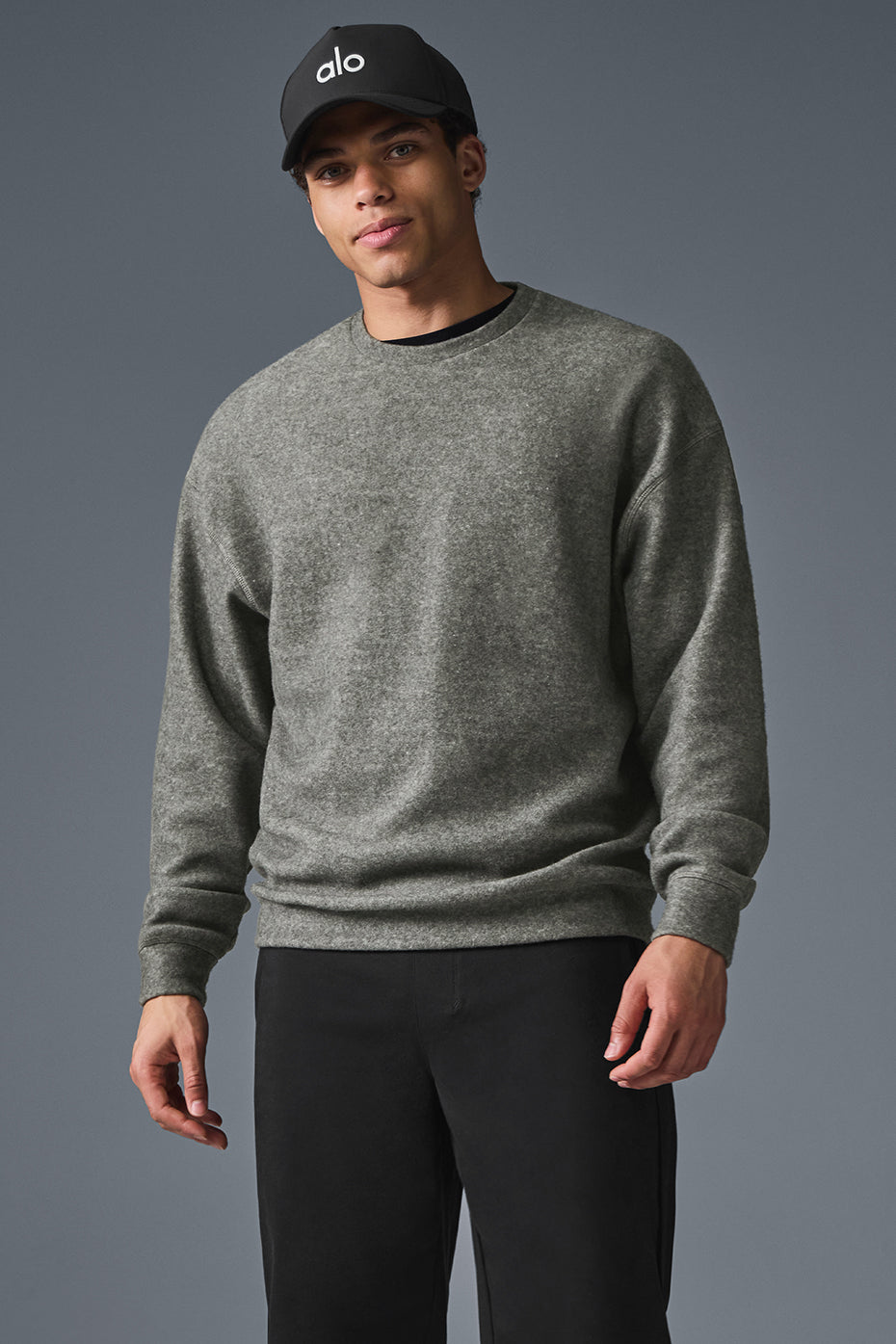 Triumph Restore Crew Neck Sweatshirt - Grey Triblend product image 1, provided for visual reference and product detail review