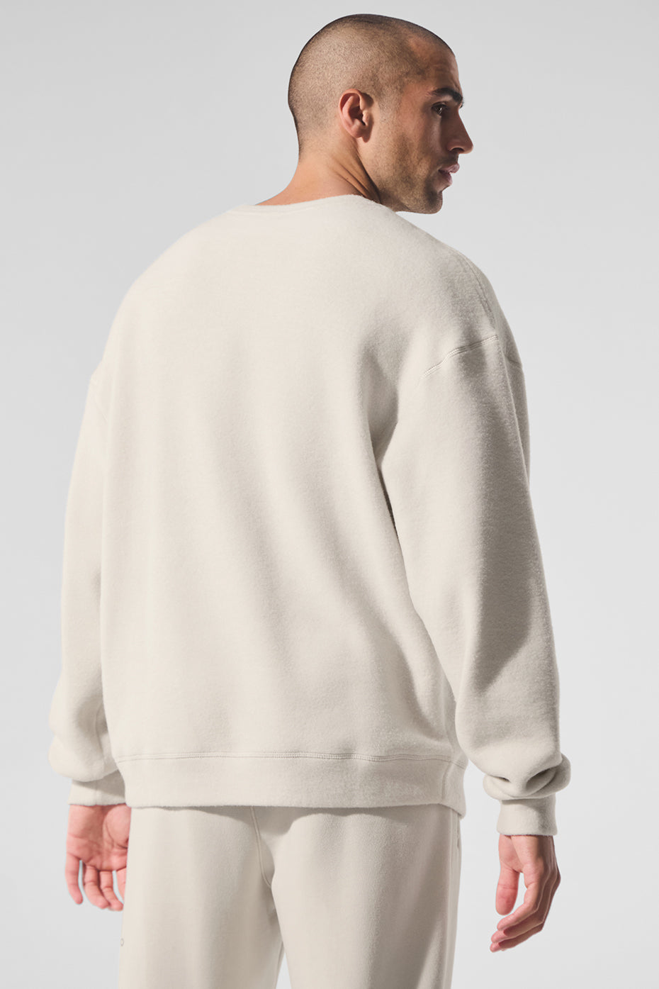 Triumph Restore Crew Neck Sweatshirt - Bone product image 3, provided for visual reference and product detail review