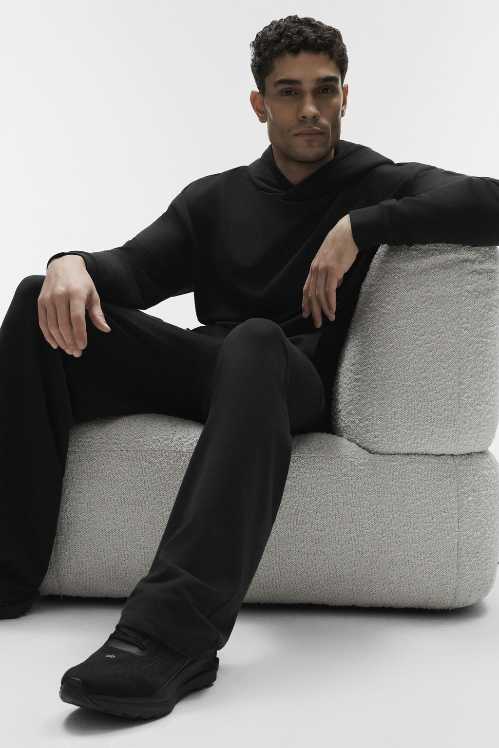 Double Take Hoodie - Black product image 3, provided for visual reference and product detail review