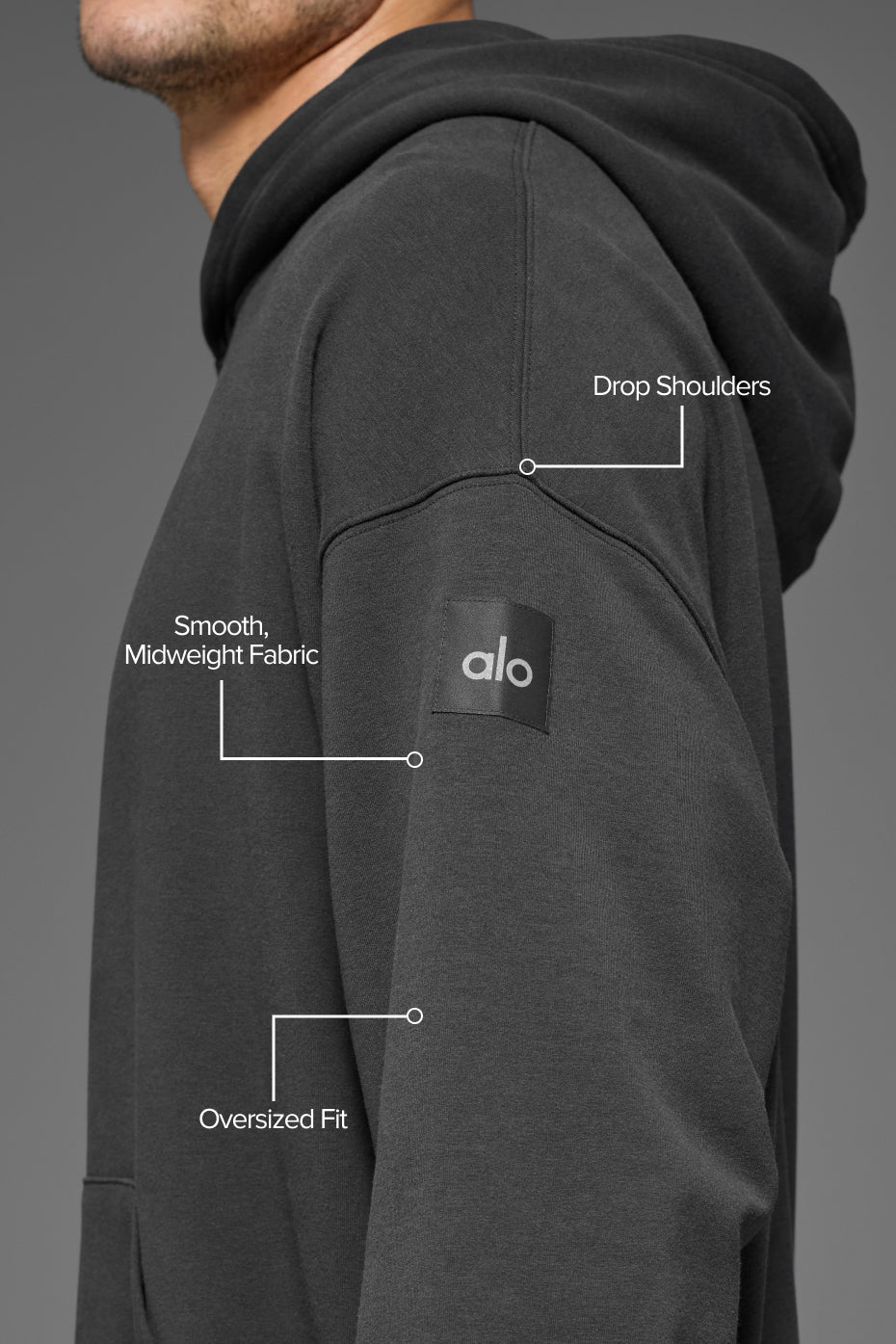 Double Take Hoodie - Anthracite product image 2, provided for visual reference and product detail review
