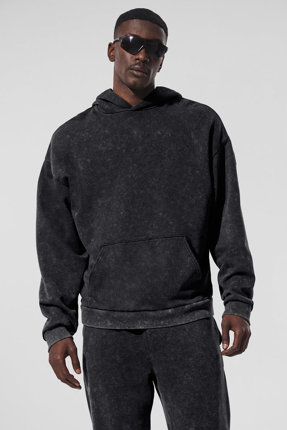 Chill Vintage Wash Hoodie - Black Wash product image 1, provided for visual reference and product detail review