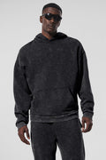Chill Vintage Wash Hoodie - Black Wash product image 1, provided for visual reference and product detail review