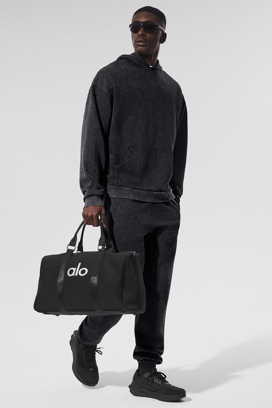 Chill Vintage Wash Hoodie - Black Wash product image 4, provided for visual reference and product detail review