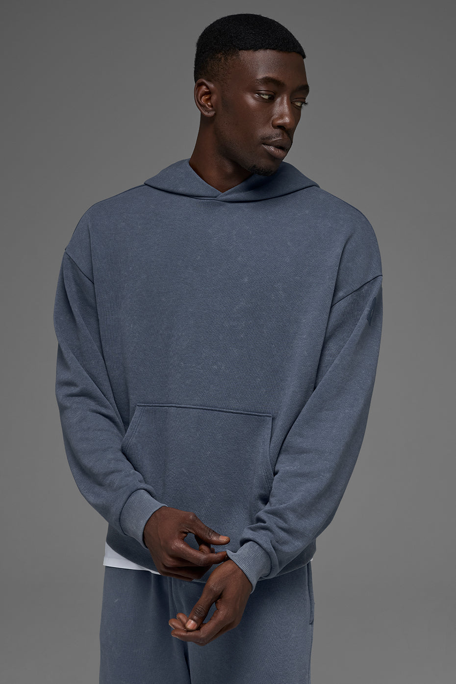 Chill Vintage Wash Hoodie - Bluestone Wash product image 1, provided for visual reference and product detail review