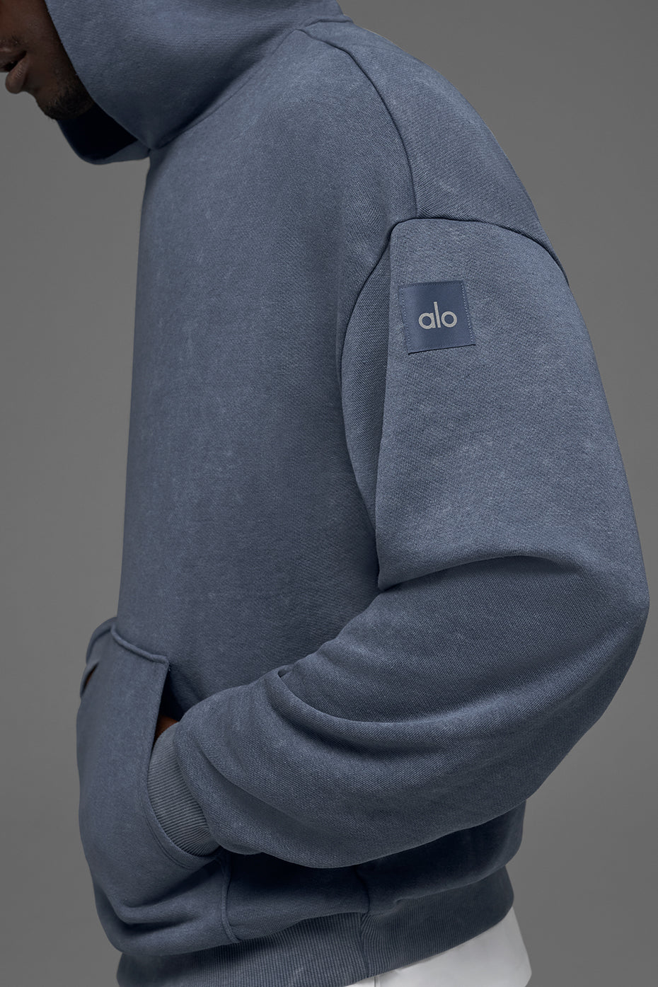 Chill Vintage Wash Hoodie - Bluestone Wash product image 2, provided for visual reference and product detail review